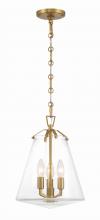  VSS-7004-LG - Voss 3 Light Luxe Gold Mini Chandelier