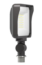  X34-25L-840/120 - Floodlights, 2894 lumens, X34, 25W, knuckle mount, 80CRI 4000K, bronze, 120V