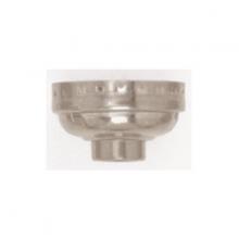  80/1215 - Aluminum Cap With Paper Liner; 1/8 IP Less Set Screw; Nickel Finish