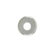  90/1790 - Steel Check Ring; Curled Edge; 1/8 IP Slip; Nickel Plated Finish; 2" Diameter