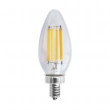  S11383 - 8 Watt C11 LED; Clear; Candelabra base; 2700K; 90 CRI; 760 Lumens; 120 Volt