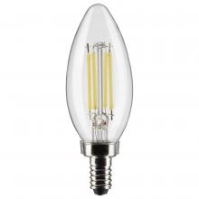  S21277 - 5.5 Watt B11 LED; Clear; Candelabra base; 90 CRI; 5000K; 120 Volt