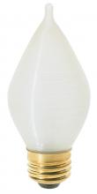  S2714 - 40 Watt C15 Incandescent; Spun White; 4000 Average rated hours; 316 Lumens; Medium base; 120 Volt;