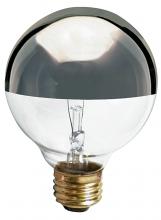  S3861 - 40 Watt G25 Incandescent; Silver Crown; 1500 Average rated hours; 280 Lumens; Medium base; 120 Volt