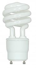  S8229 - 18 Watt; Spiral Compact Fluorescent; 3500K; 82 CRI; GU24 base; 120 Volt