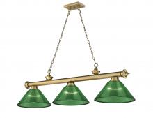  2306-3RB-ARG - 3 Light Billiard