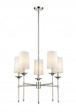  3033-5PN - 5 Light Chandelier