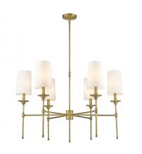  3033-6RB - 6 Light Chandelier