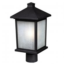  507PHM-BK - 1 Light Outdoor Post Mount Fixture