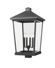  568PHXXLS-BK - 4 Light Outdoor Post Mount Fixture