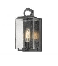  592S-BK - 1 Light Outdoor Wall Light