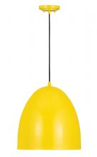  6012P19-YEL - 3 Light Pendant