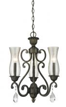  720-3-GB - 3 Light Chandelier