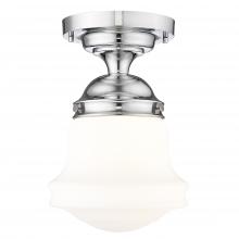  735F10-CH - 1 Light Flush Mount