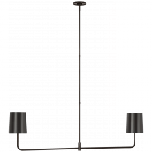  BBL 5085BZ-BZ - Go Lightly 54" Two Light Linear Chandelier