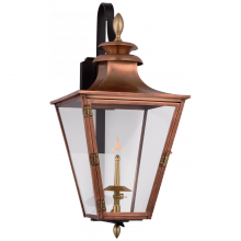  CHO 2435SC-CG - Albermarle Small Bracketed Gas Wall Lantern