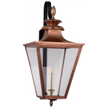  CHO 2437SC-CG - Albermarle Large Bracketed Gas Wall Lantern