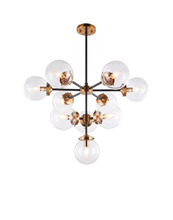 Matteo Lighting C72310AGCL - Maru Chandelier