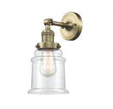  203-AB-G182-LED - Canton - 1 Light - 7 inch - Antique Brass - Sconce