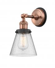  203BP-ACBK-G64 - Cone - 1 Light - 6 inch - Antique Copper - Sconce