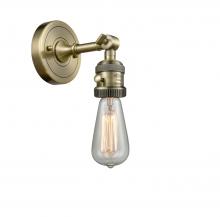  203SW-AB-LED - Bare Bulb - 1 Light - 5 inch - Antique Brass - Sconce