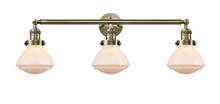  205-AB-G321-LED - Olean - 3 Light - 31 inch - Antique Brass - Bath Vanity Light