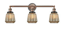  205BP-ACBK-G146 - Chatham - 3 Light - 30 inch - Antique Copper - Bath Vanity Light