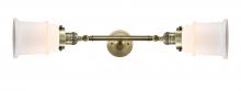  208L-AB-G181-LED - Canton - 2 Light - 6 inch - Antique Brass - Bath Vanity Light