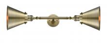  208L-AB-M13-AB-LED - Appalachian - 2 Light - 8 inch - Antique Brass - Bath Vanity Light