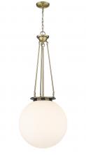  221-1P-AB-G201-18 - Beacon - 1 Light - 18 inch - Antique Brass - Chain Hung - Pendant