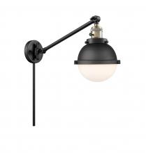  237-BAB-HFS-61-BK-LED - Hampden - 1 Light - 7 inch - Black Antique Brass - Swing Arm