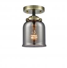  284-1C-BAB-G53-LED - Bell - 1 Light - 5 inch - Black Antique Brass - Semi-Flush Mount