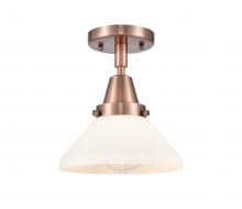  447-1C-AC-G4471-LED - Caden - 1 Light - 8 inch - Antique Copper - Flush Mount