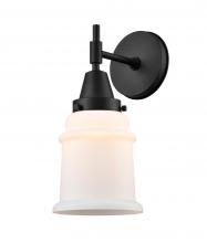  447-1W-BK-G181-LED - Canton - 1 Light - 6 inch - Matte Black - Sconce