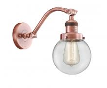  515-1W-AC-G202-6 - Beacon - 1 Light - 6 inch - Antique Copper - Sconce