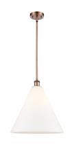  516-1S-AC-GBC-161-LED - Berkshire - 1 Light - 16 inch - Antique Copper - Pendant