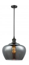  516-1S-OB-G93-L-LED - Fenton - 1 Light - 11 inch - Oil Rubbed Bronze - Mini Pendant