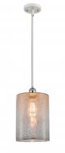  516-1S-WPC-G116-L-LED - Cobbleskill - 1 Light - 9 inch - White Polished Chrome - Mini Pendant