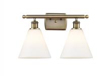  516-2W-AB-GBC-81-LED - Berkshire - 2 Light - 18 inch - Antique Brass - Bath Vanity Light