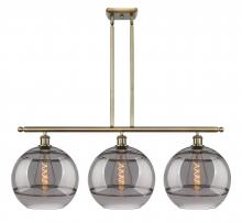  516-3I-AB-G556-12SM - Rochester - 3 Light - 39 inch - Antique Brass - Cord hung - Island Light