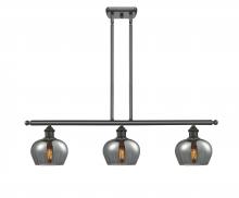  516-3I-OB-G93-LED - Fenton - 3 Light - 36 inch - Oil Rubbed Bronze - Cord hung - Island Light