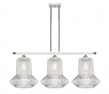  516-3I-WPC-G212-LED - Springwater - 3 Light - 39 inch - White Polished Chrome - Cord hung - Island Light