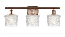  516-3W-AC-G402-LED - Niagara - 3 Light - 27 inch - Antique Copper - Bath Vanity Light