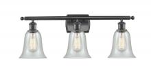  516-3W-BK-G2812-LED - Hanover - 3 Light - 26 inch - Matte Black - Bath Vanity Light