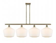  516-4I-AB-G651-12-LED - Cindyrella - 4 Light - 50 inch - Antique Brass - Cord hung - Island Light