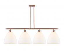  516-4I-AC-GBD-121-LED - Bristol - 4 Light - 50 inch - Antique Copper - Cord hung - Island Light