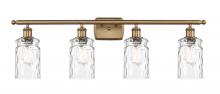  516-4W-BB-G352-LED - Candor - 4 Light - 35 inch - Brushed Brass - Bath Vanity Light