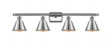  516-4W-PC-M8-LED - Smithfield - 4 Light - 37 inch - Polished Chrome - Bath Vanity Light