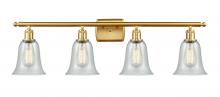  516-4W-SG-G2812-LED - Hanover - 4 Light - 36 inch - Satin Gold - Bath Vanity Light