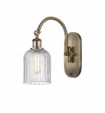  518-1W-AB-G559-5CL - Bridal Veil - 1 Light - 5 inch - Antique Brass - Sconce